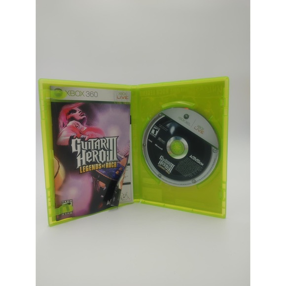 Guitar Hero 3 Legends of Rock Game Xbox 360 - Picture 2 of 3